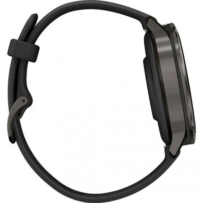 Garmin Venu 4 41 mm Slate with Black Silicone Band