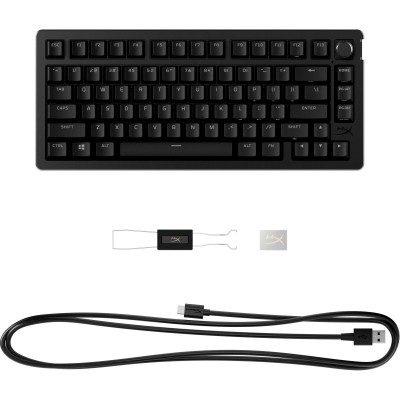 HyperX Alloy Rise 75 PBT HX Red USB Black (7G7A4AA)