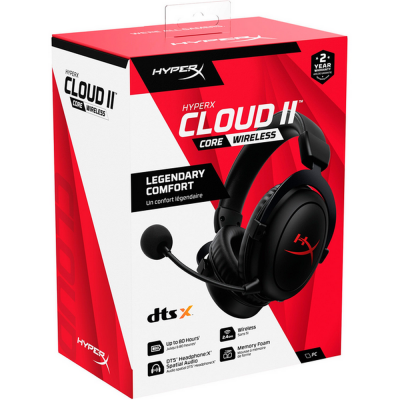 HyperX Cloud II Core Wireless Black (6Y2G8AA)