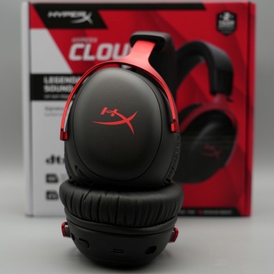 HyperX Cloud III Wireless Black/Red (77Z46AA)