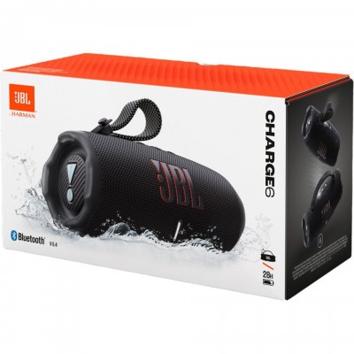 JBL Charge 6 Black (JBLCHARGE6BL)