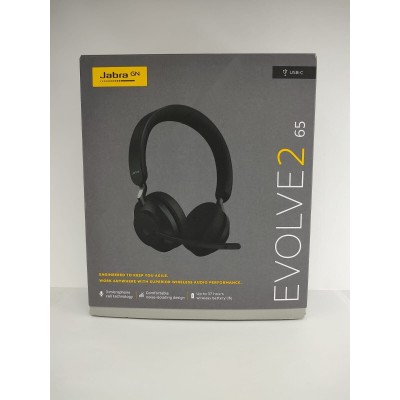JABRA Evolve2 65 MS Stereo USB-C Black JABRA Evolve2 65 MS Stereo USB-C Black