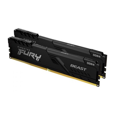 FURY 32 GB (2x16GB) DDR4 3200 MHz Beast Black