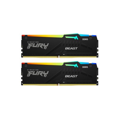 Kingston FURY 64 GB (2x32GB) DDR5 6400 MHz Beast RGB EXPO