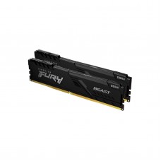 Оперативная память Kingston FURY 16 GB (2x8GB) DDR4 3200 MHz Beast Black (KF432C16BBK2/16)