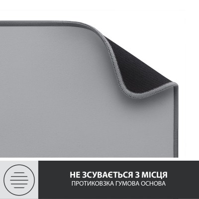  Logitech Desk Mat Studio Series Mid Grey 