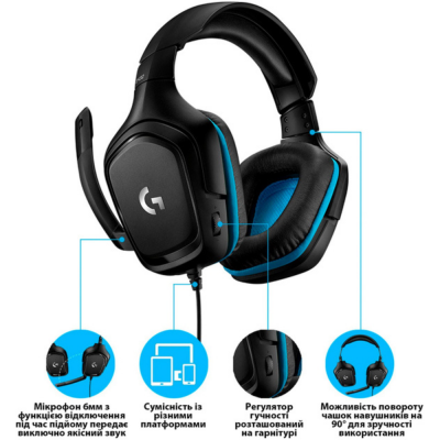 Logitech G432