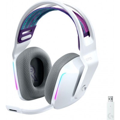  Logitech G733 Lightspeed Wireless RGB WHITE (981-000883) 