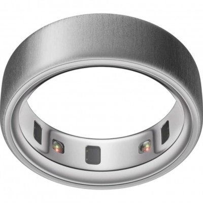 Oura Ring 4 Brushed Silver Size 7 Oura Ring 4 Brushed Silver Size 7