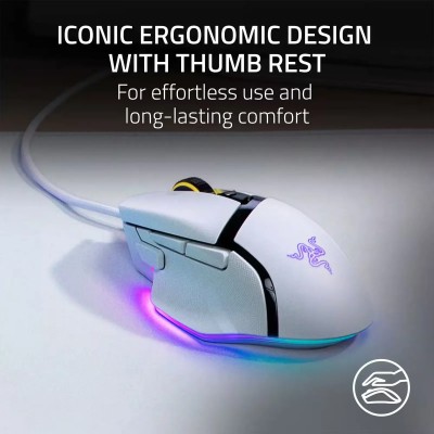 Razer Basilisk V3 USB White (RZ01-04000300-R3U1)