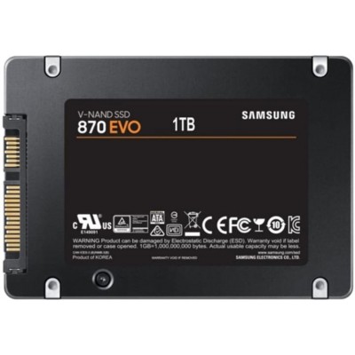 SSD накопитель Samsung 870 EVO 1 TB (MZ-77E1T0B) SSD накопитель Samsung 870 EVO 1 TB (MZ-77E1T0B)
