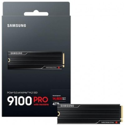 SSD накопитель Samsung 9100 PRO 4 TB with Heatsink (MZ-VAP4T0CW)